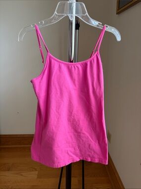 GAP Hot Pink Adjustable Spaghetti Strap Camisole